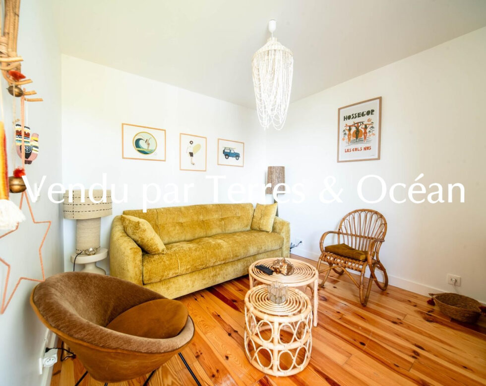 VENDU – HOSSEGOR APPARTEMENT VUE SUR LE LAC