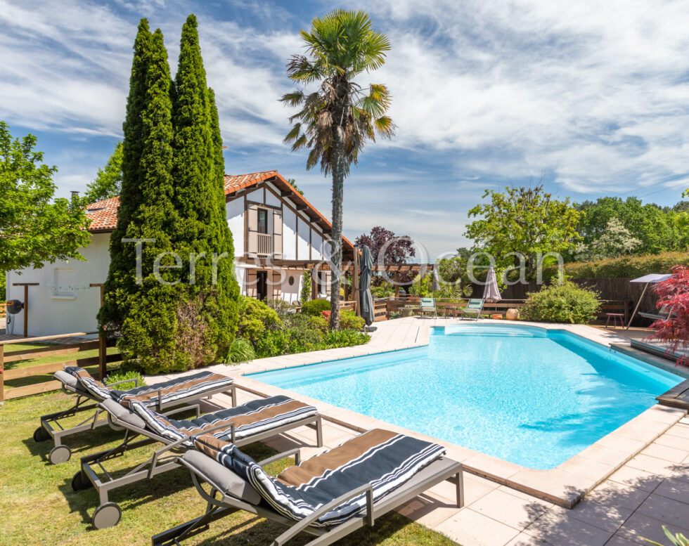 RENOVATED LANDAISE AND ITS WOODED PARK OF 5000m2