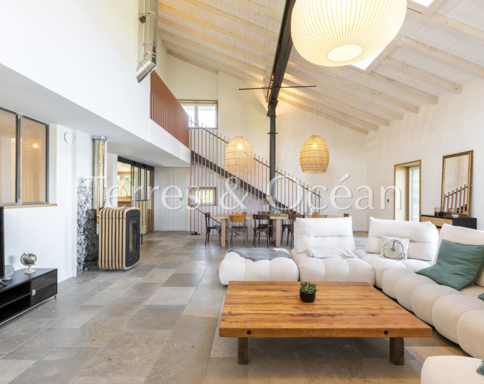 FACE A L’OCEAN, DEMEURE DE CARACTERE