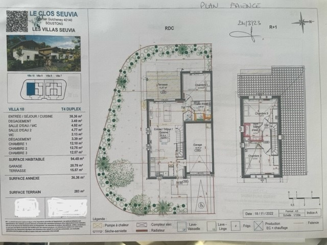 VEFA House 3 Bedrooms and garden