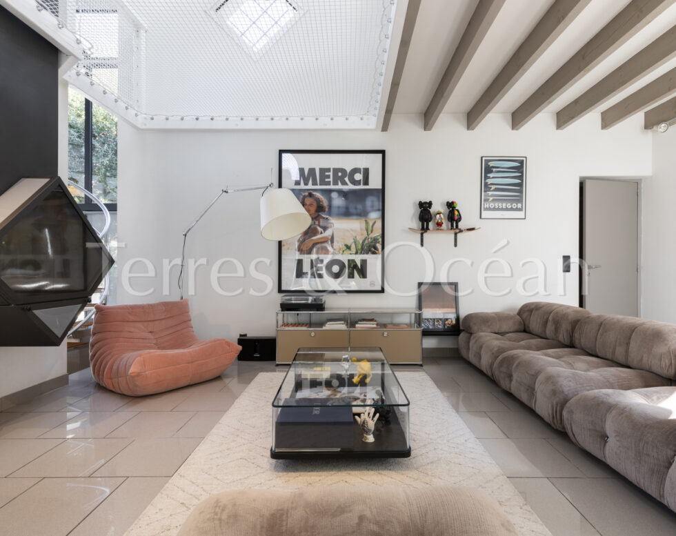 VILLA D’ARCHITECTE AVEC PISCINE INTERIEURE CAPBRETON