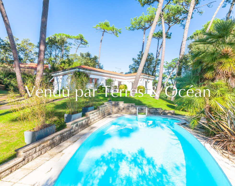 VENDU – MAISON LAC ET MER AVEC VUE IMPRENABLE SUR LE LAC D’HOSSEGOR