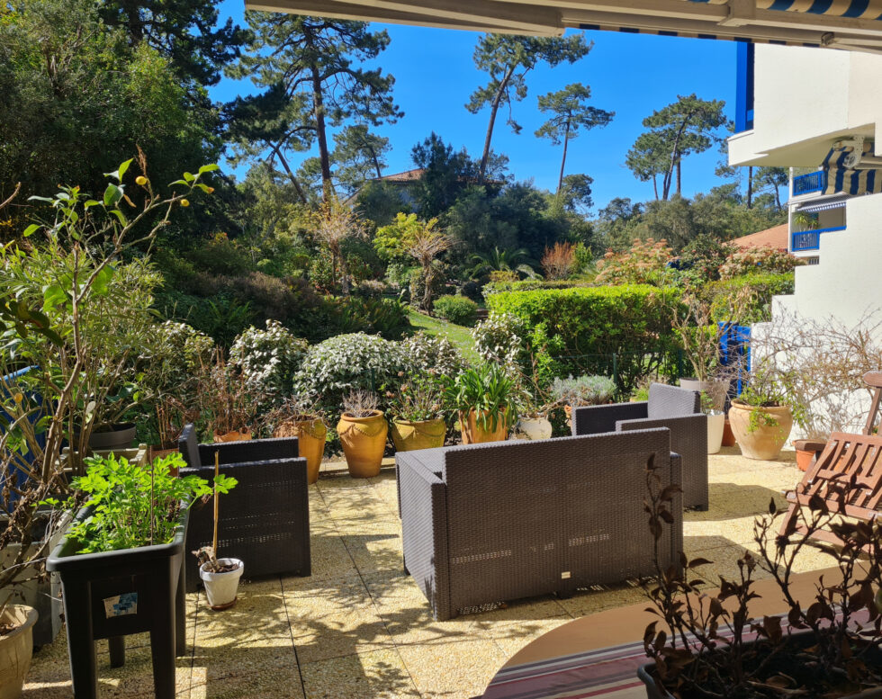 APPARTEMENT TERRASSE PROCHE CENTRE-VILLE HOSSEGOR