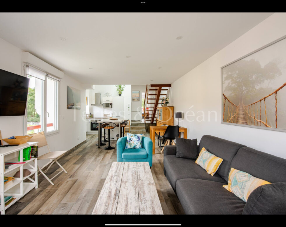 HOSSEGOR ,T3 EN DUPLEX, ENTRE LAC ET OCÉAN