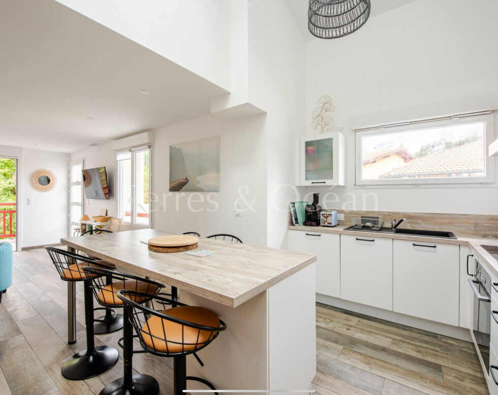 HOSSEGOR ,T3 EN DUPLEX, ENTRE LAC ET OCÉAN