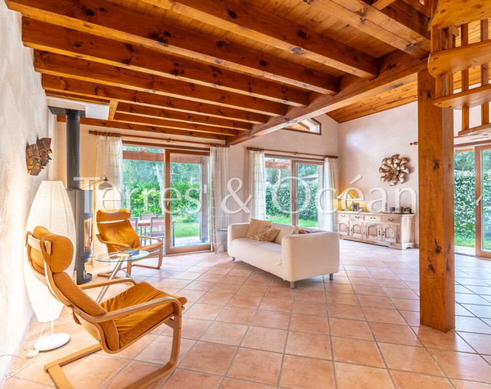 Soustons-Plage, maison sur le golf de Pinsolle