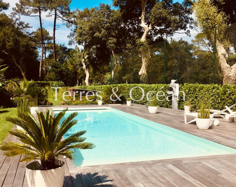 PROPRIETE EN PREMIERE LIGNE SUR LE GOLF D’HOSSEGOR