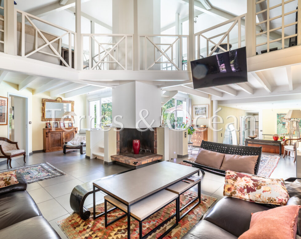 HOSSEGOR GOLF, VILLA DE STANDING AVEC CINQ CHAMBRES