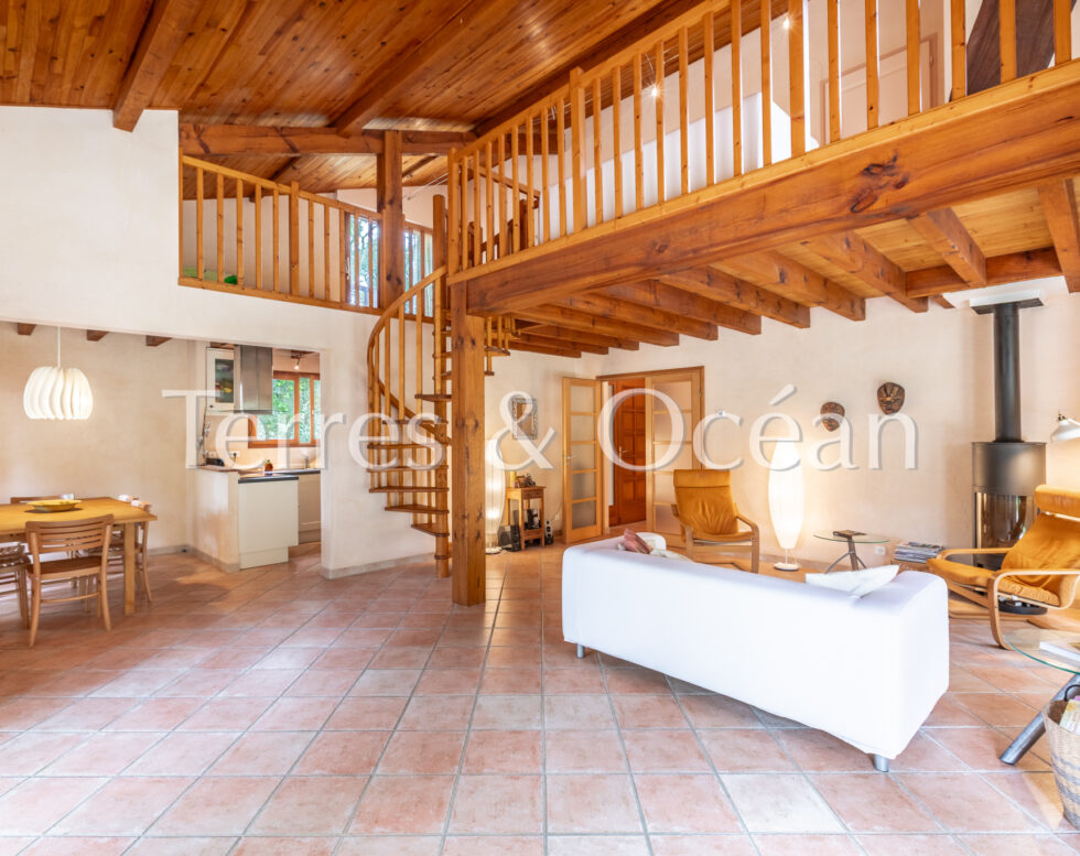Soustons-Plage, Villa sur le golf de Pinsolle au bord des plages