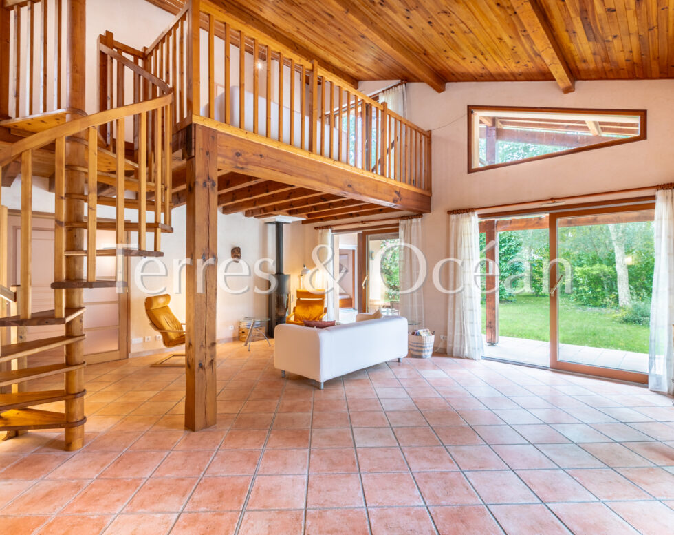 Soustons-Plage, Villa sur le golf de Pinsolle au bord des plages