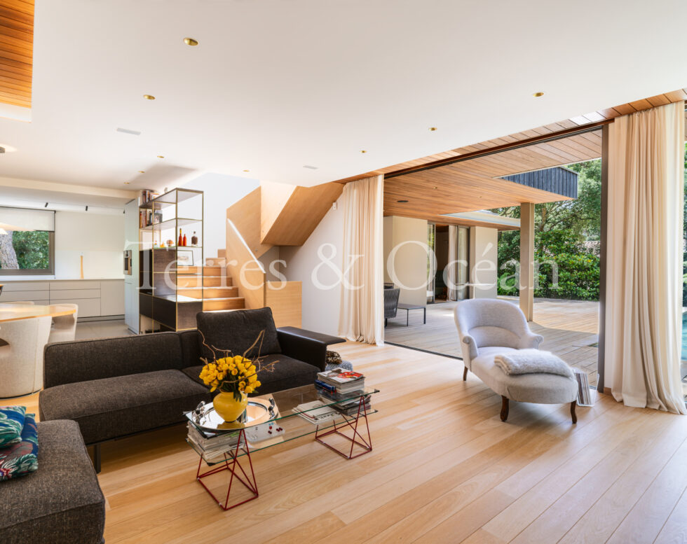 Villa contemporaine Lac et Mer