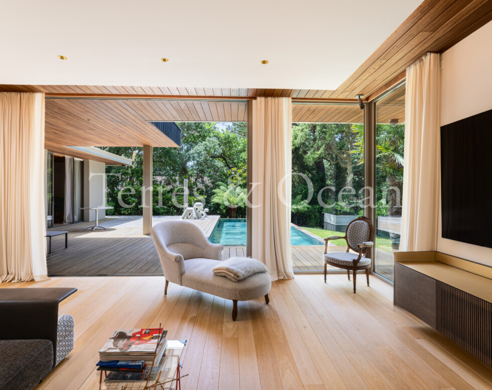 Villa contemporaine Lac et Mer