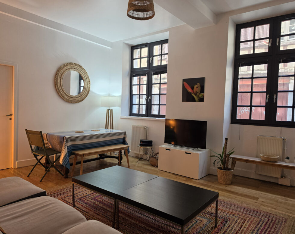 T3 DANS IMMEUBLE DE CARACTERE, HYPER-CENTRE DE BAYONNE