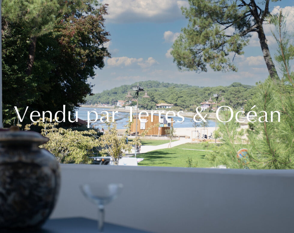Beautiful apartment located in the city center of Hossegor with lake view