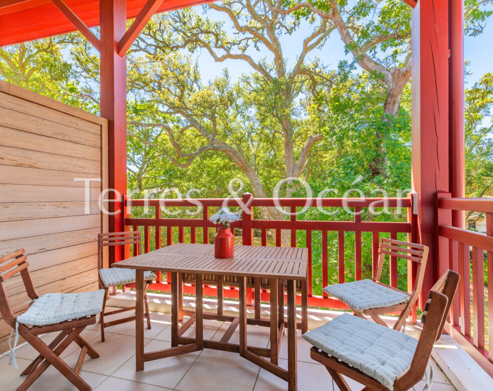 HOSSEGOR 2-BEDROOM DUPLEX APARTMENT, 72M2, BETWEEN LAKE AND OCEAN