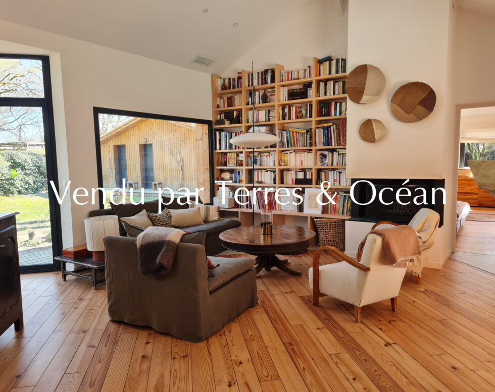 SALE IN PROGRESS – 6 BEDROOM HOUSE IN BEAUTIFUL NATURAL SETTING IN CAPBRETON