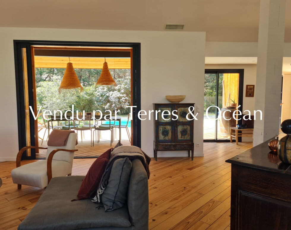 SALE IN PROGRESS – 6 BEDROOM HOUSE IN BEAUTIFUL NATURAL SETTING IN CAPBRETON