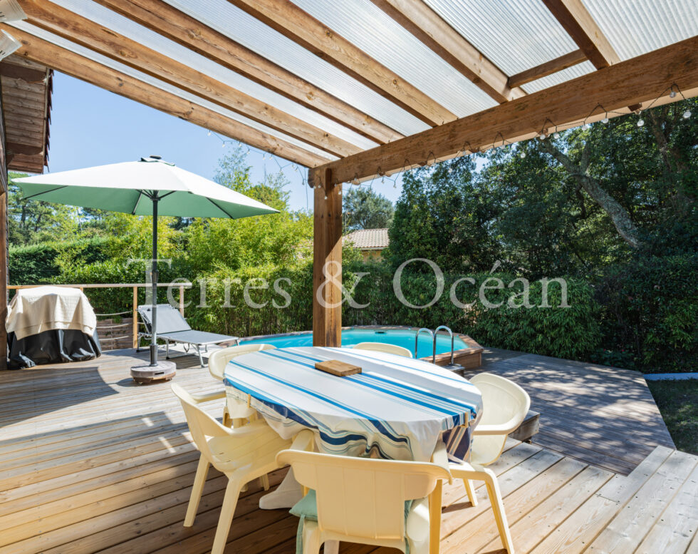 MAISON AVEC PISCINE CENTRE VILLE HOSSEGOR