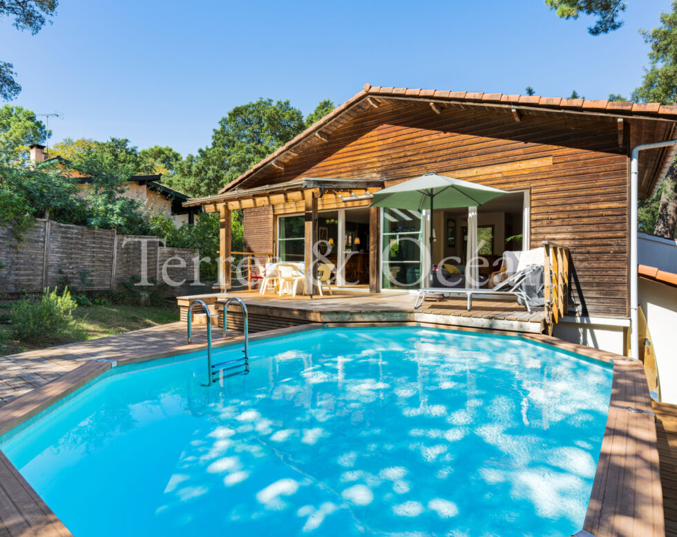 MAISON AVEC PISCINE CENTRE VILLE HOSSEGOR