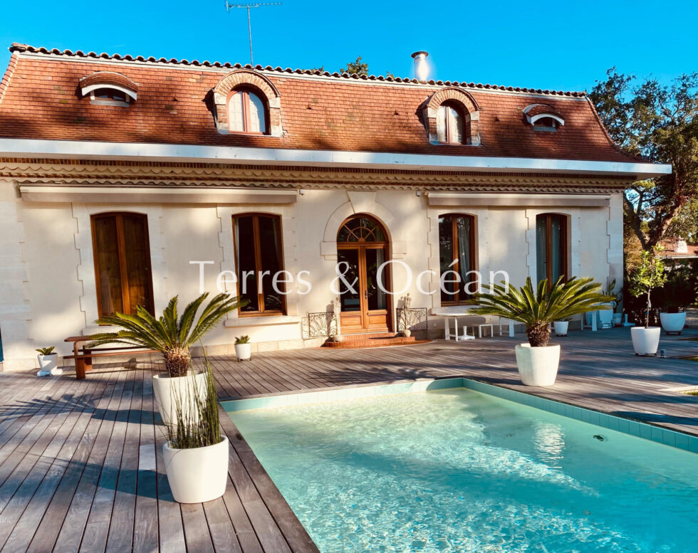 PROPRIETE EN PREMIERE LIGNE SUR LE GOLF D’HOSSEGOR